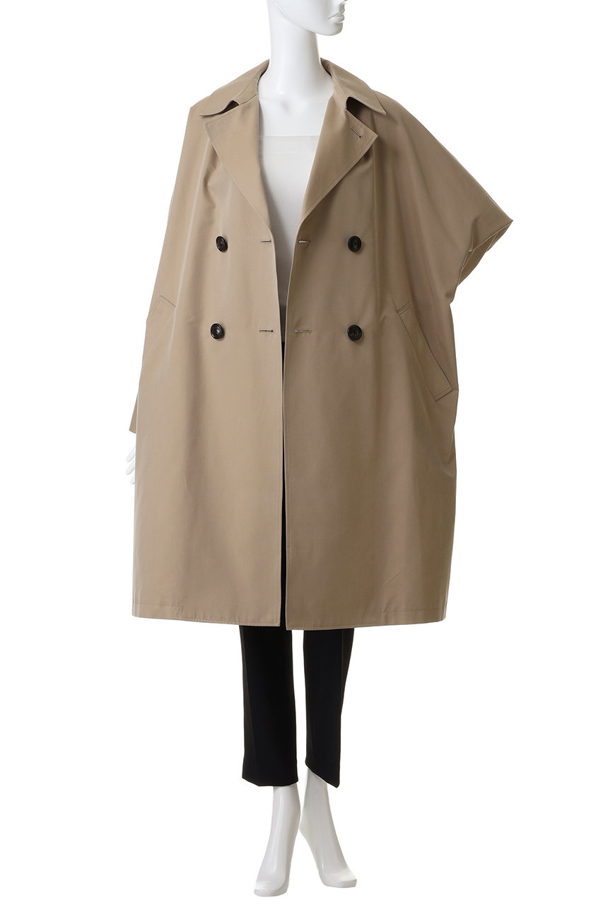 TICCA(ティッカ)｜テントトレンチコート/ベージュ の通販｜ELLESHOP