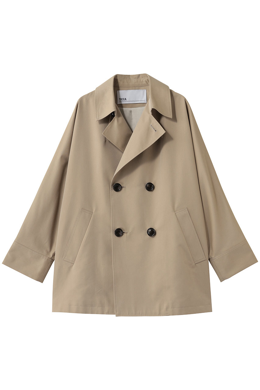 ティッカ/TICCAのminiテントトレンチコート(ベージュ/0261410162)