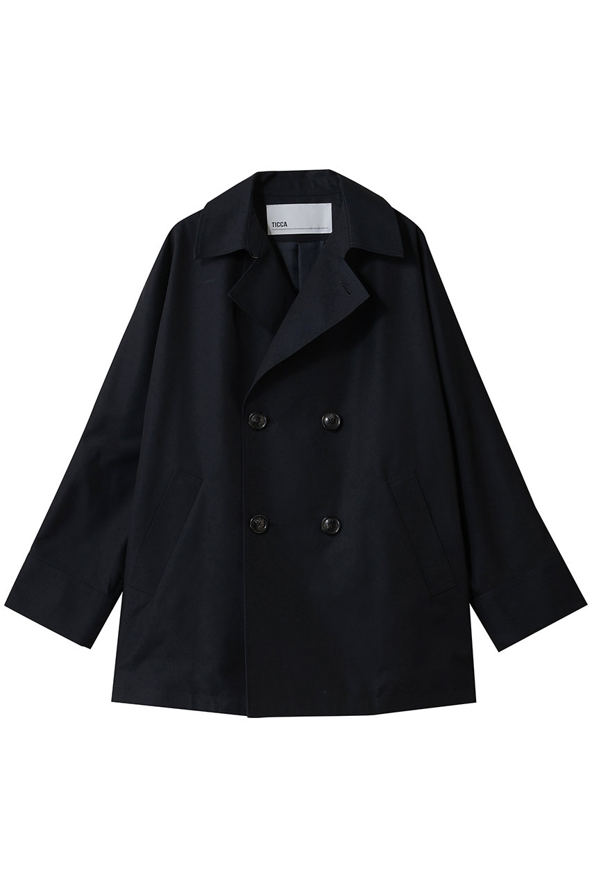 ティッカ/TICCAのminiテントトレンチコート(ネイビー/0261410162)