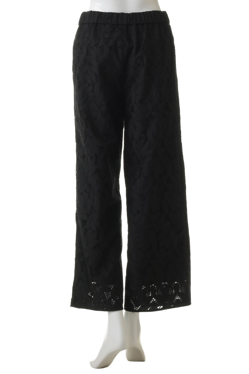 TICCA(ティッカ)｜フラワーレースパンツ/ブラック の通販｜ELLESHOP