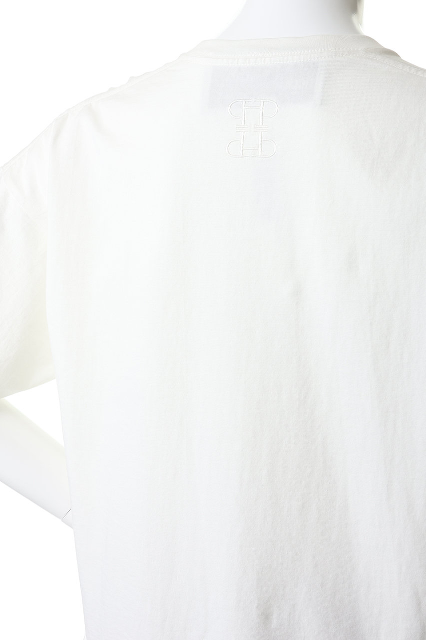 TICCA(ティッカ)｜エンブロイダリースクエアTシャツ/ホワイト の通販