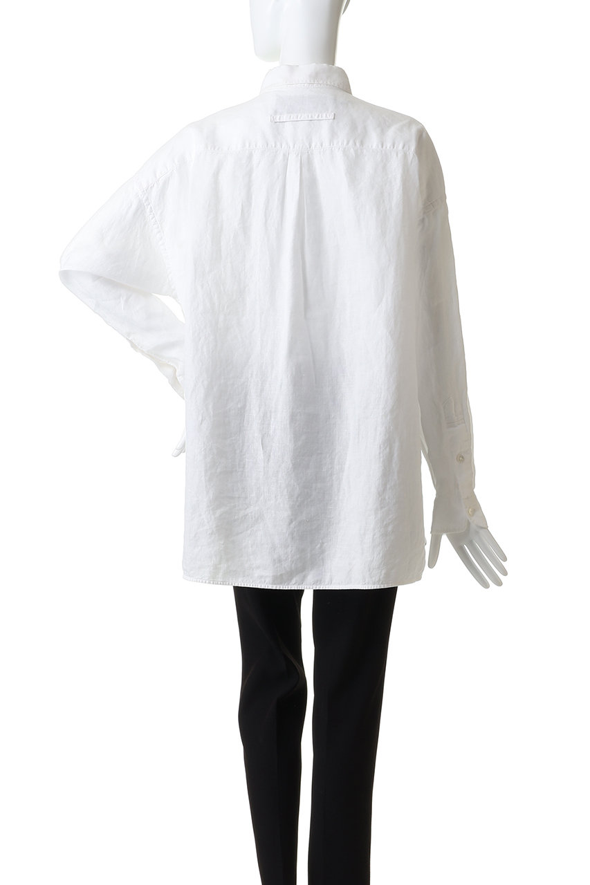 TICCA(ティッカ)｜【予約販売】【UNISEX】リネンスクエアビッグシャツ