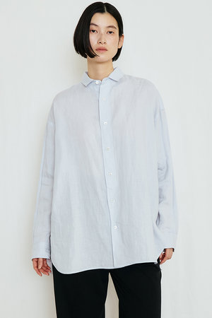 ティッカ/TICCAの【予約販売】【UNISEX】リネンスクエアビッグシャツ(110400/110403)