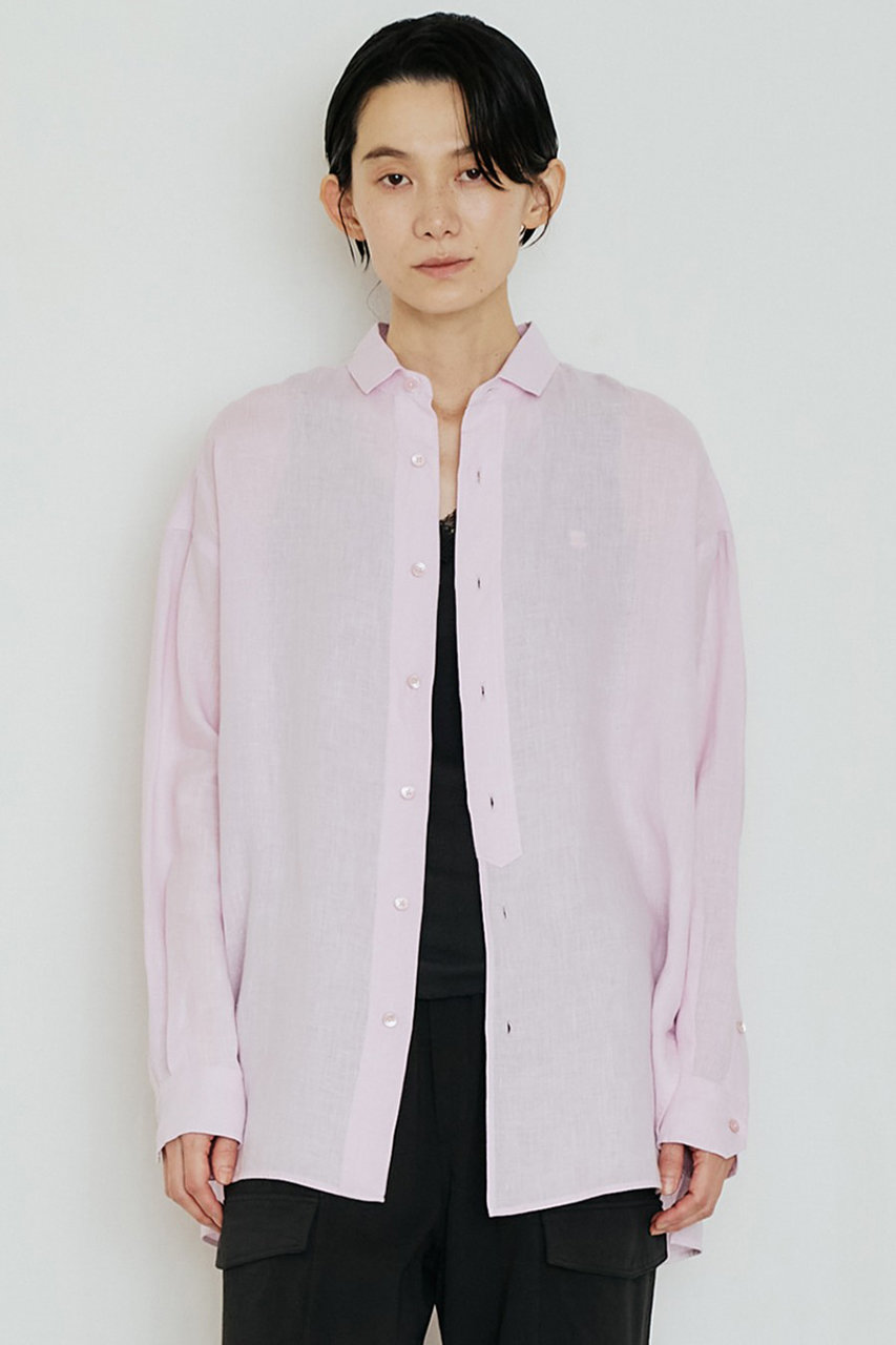 TICCA(ティッカ)｜【UNISEX】リネンスクエアビッグシャツ