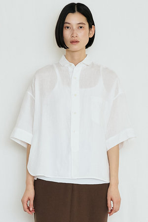 ティッカ/TICCAの【予約販売】リネン半袖シャツ(110400/110402)