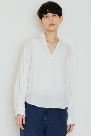 ティッカ/TICCAの【予約販売】リネンスキッパーシャツ(110400/110403)