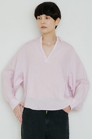 ティッカ/TICCAの【予約販売】リネンスキッパーシャツ(110400/110403)