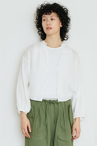 TICCA(ティッカ)｜【予約販売】【UNISEX】リネンスクエアビッグシャツ