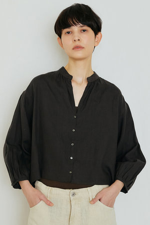 ティッカ/TICCAの【予約販売】リネンギャザーブラウスジャケット(110400/110403)