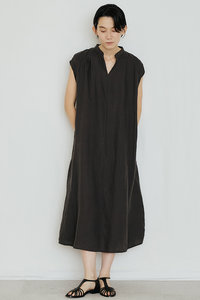 TICCA(ティッカ)｜リネンコンビネゾン/ブラウン の通販｜ELLESHOP