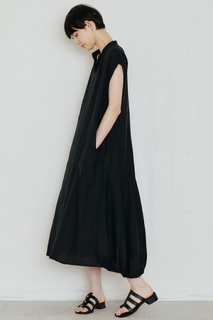 ティッカ/TICCAの【予約販売】リネンフレンチスリーブバルーンドレス(110500/110503)