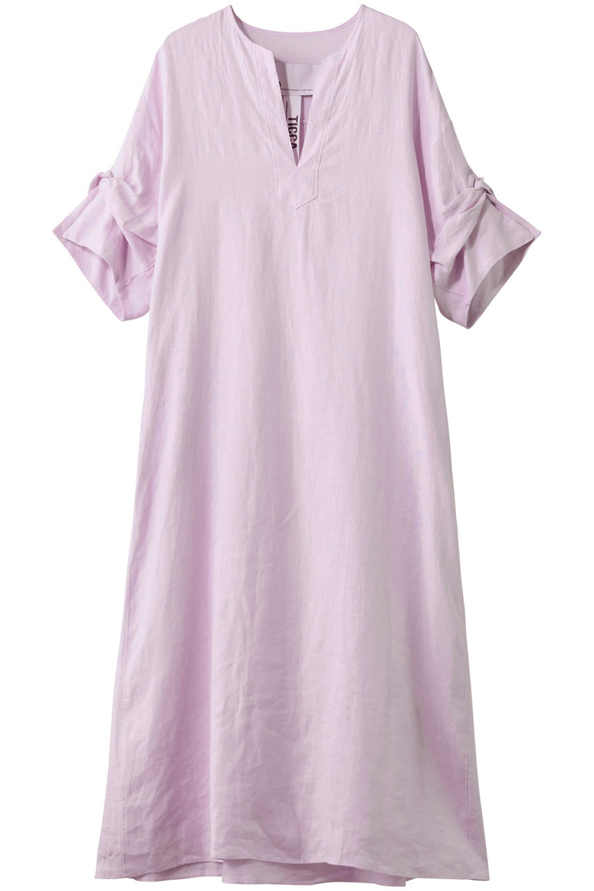 ティッカ/TICCAの【予約販売】リネンツイストスリーブワンピース(ベイビーピンク/0261407405)