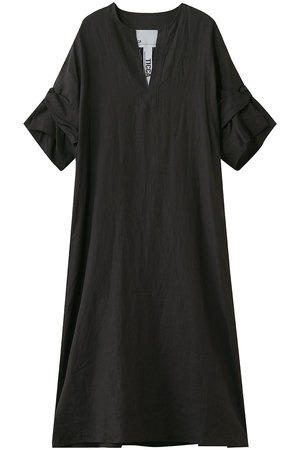 ティッカ/TICCAのリネンツイストスリーブワンピース(110500/110503)