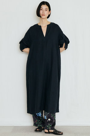 ティッカ/TICCAの【予約販売】リネンツイストスリーブワンピース(110500/110503)