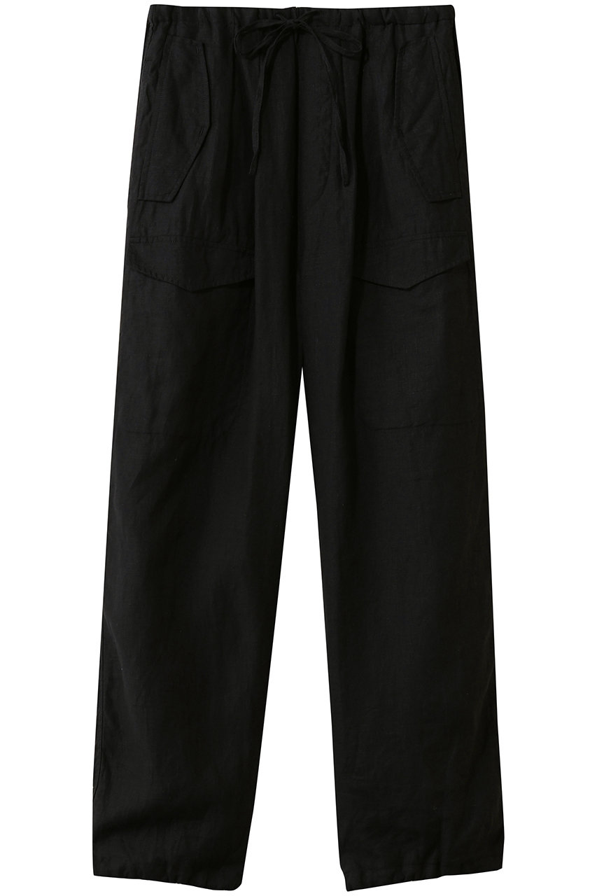 ティッカ/TICCAの【予約販売】リネンカーゴパンツ(ブラック/0261416406)