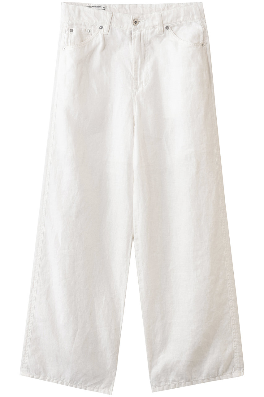 ティッカ/TICCAの【予約販売】リネンガーメントダイパンツ(ホワイト/0261416451)
