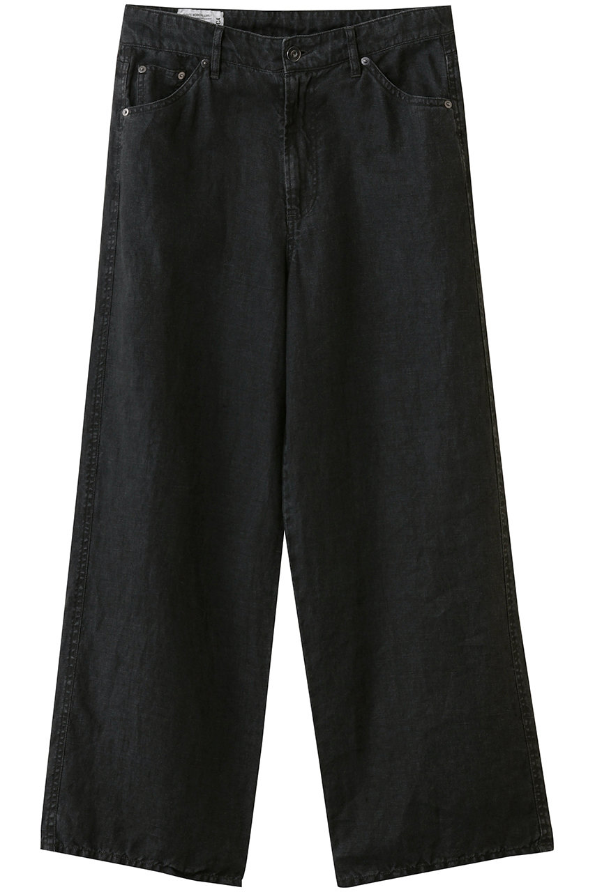 ティッカ/TICCAの【予約販売】リネンガーメントダイパンツ(チャコールグレー/0261416451)