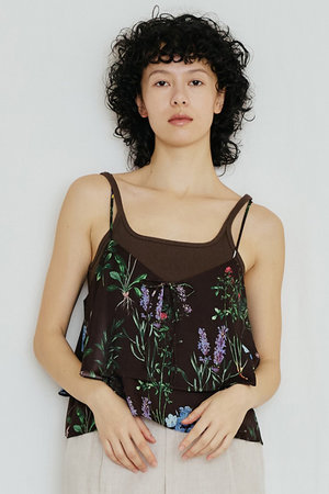 ティッカ/TICCAの【予約販売】2wayフラワープリントビスチェ(110400/110401)