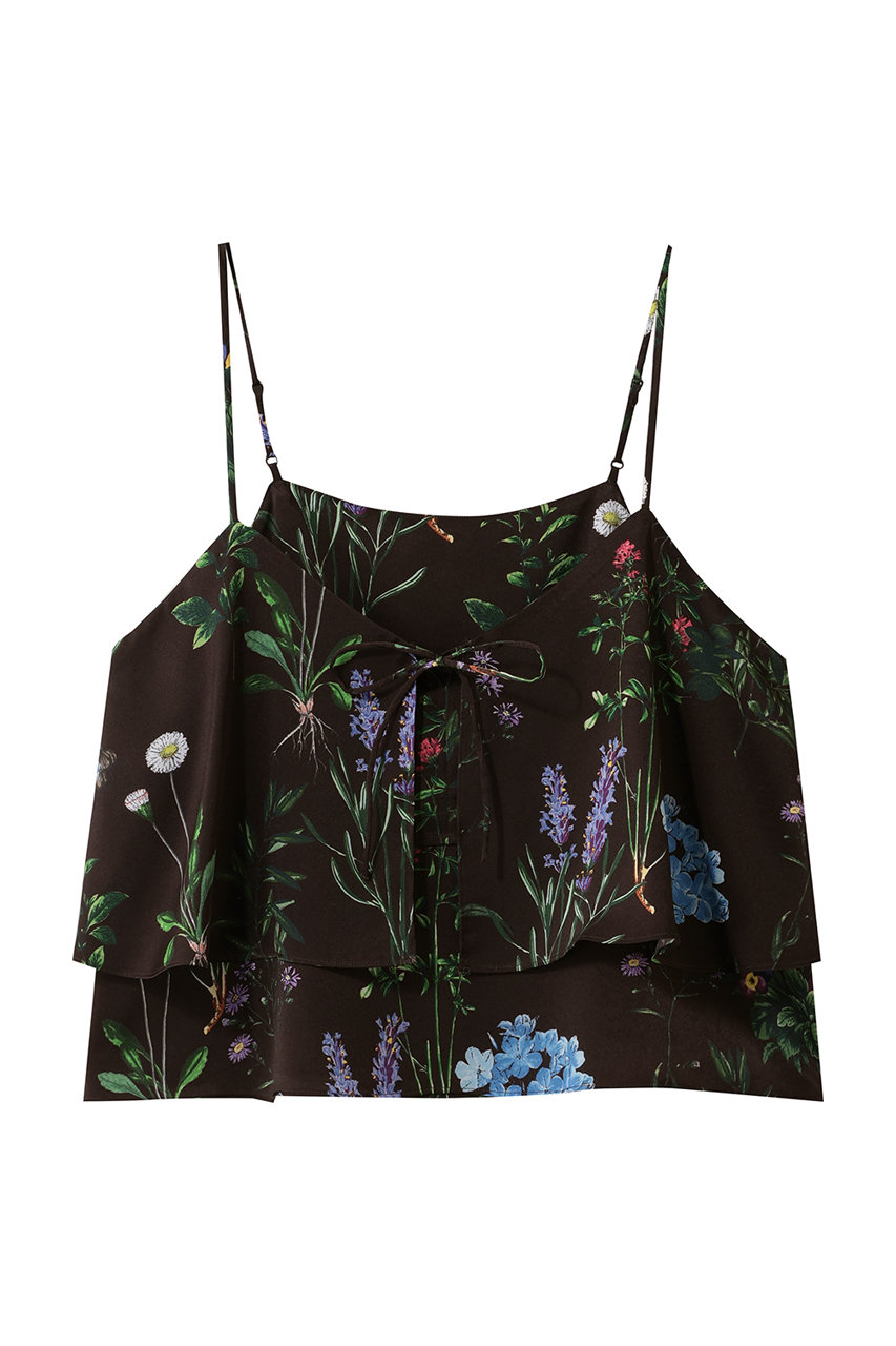 ティッカ/TICCAの【予約販売】2wayフラワープリントビスチェ(ブラウン/0261401421)