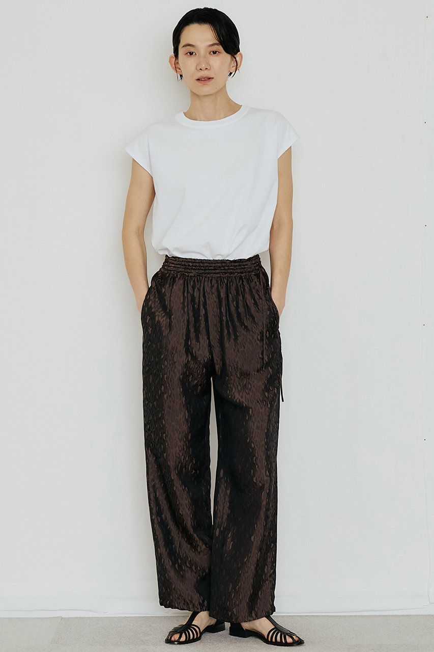 TICCA(ティッカ)｜【予約販売】レオパードジャガードパンツ/レパード