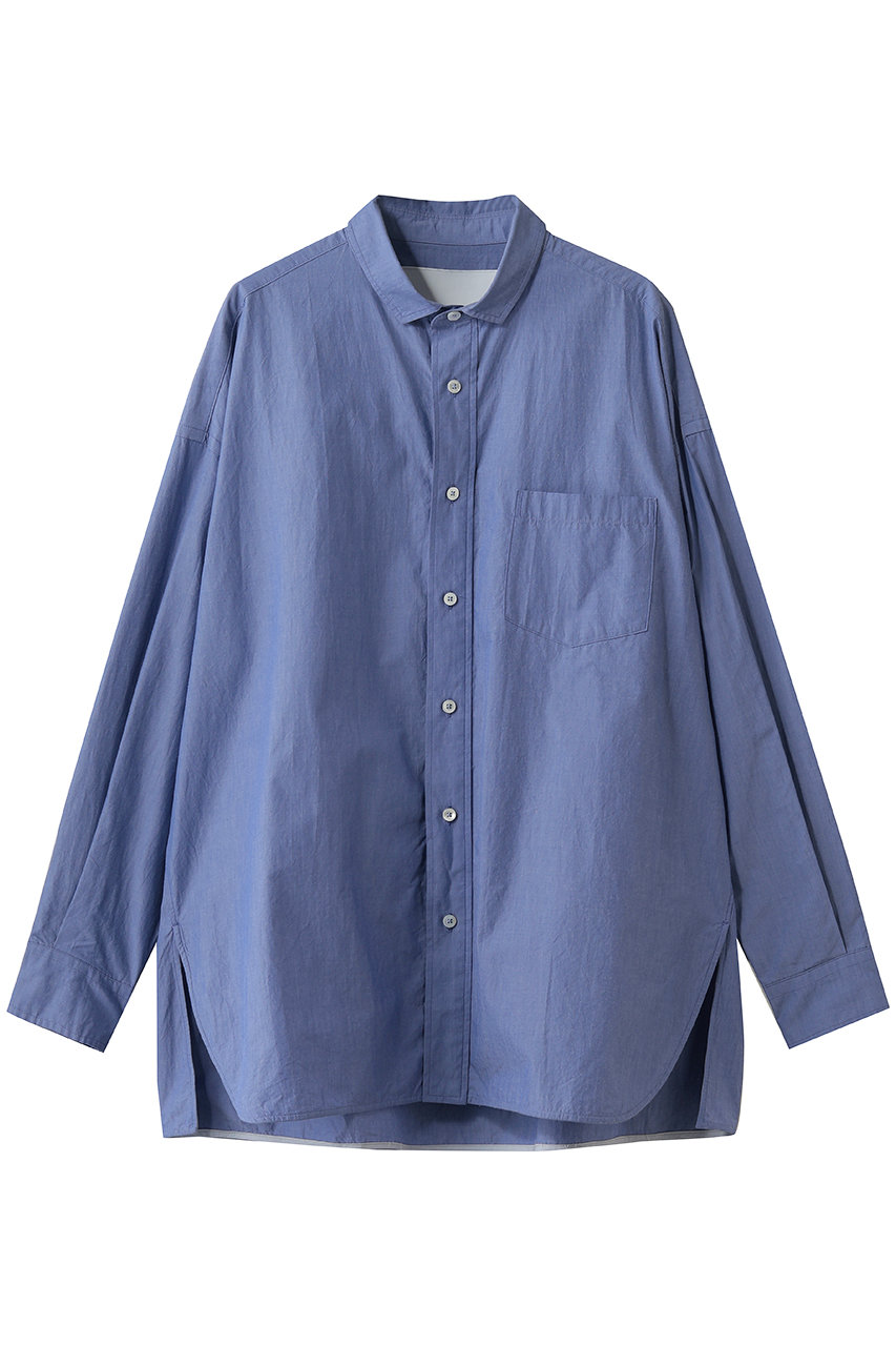 ティッカ/TICCAの【予約販売】【UNISEX】スクエアハイネックシャツ(ブルー/0263401112)
