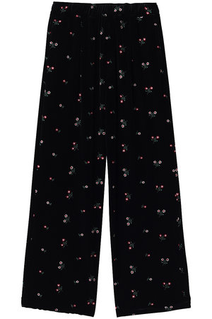 ティッカ/TICCAの【予約販売】ベロアフラワーエンブロイダリーパンツ(110600/110601)
