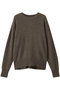 【予約販売】ヤククルーネックプルオーバー ティッカ/TICCA モカ