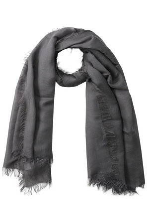 アソース メレ/ASAUCE MELERのリネンモダールシルクメランジュソリッドストール(140100/140101)