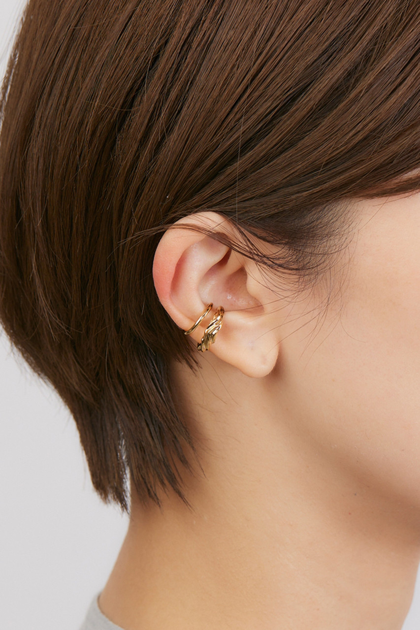 MARIA BLACK（マリアブラック） FOAM EARCUFF ×UNITED ARROWS ゴールド-