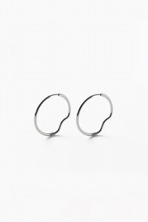 マリア ブラック/MARIA BLACKのCopenhagen 25 フープピアス（ペア）