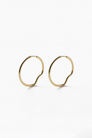 マリア ブラック/MARIA BLACKのCopenhagen 25 フープピアス（ペア）