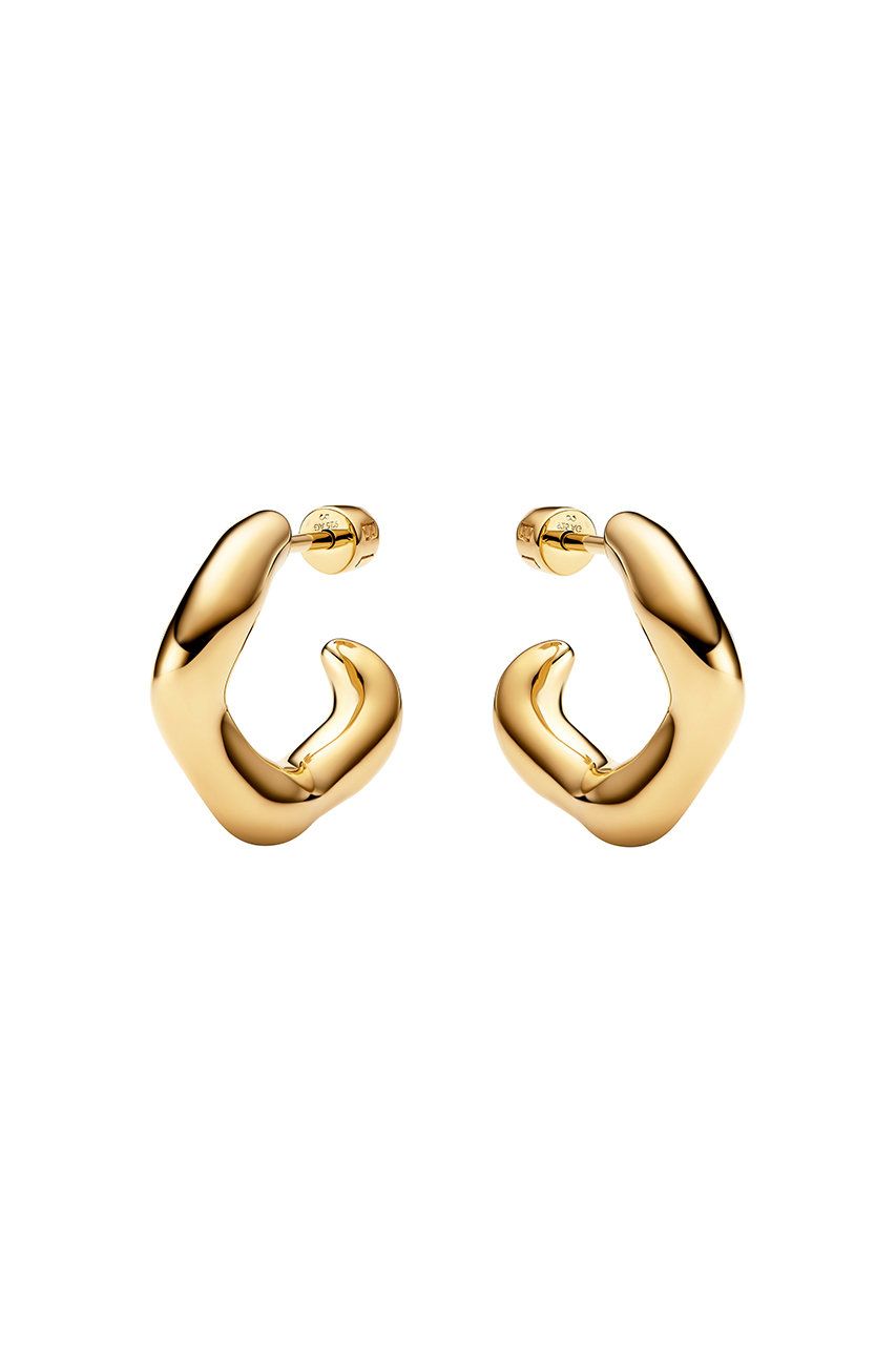 マリア ブラック/MARIA BLACKのAnil Hoop ピアス Small （ペア）(ゴールド/101146YG-LE/101146YG-RI)