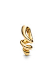 Coil Huggie Gold ピアス（片耳用）