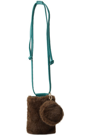 【Faviora Faux Fur】 ミニポーチ スマホバッグ