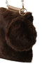ミンク風ポーチ付パールショルダーポシェット ファビオラ クラス/Faviora Class