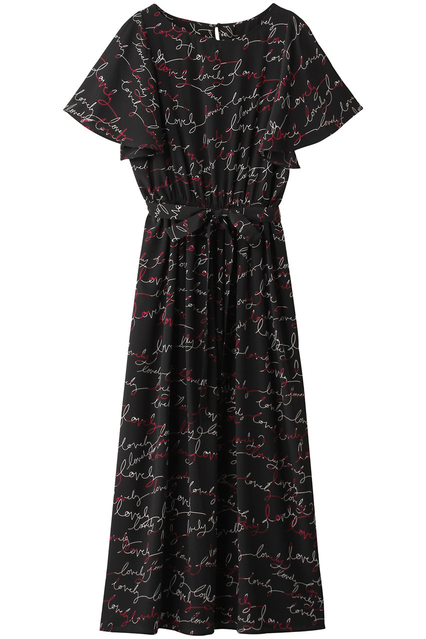 Sale 50 Off Allureville アルアバイル Loulou Willoughby レタードウエストイージーワンピース ブラック 雑記帳