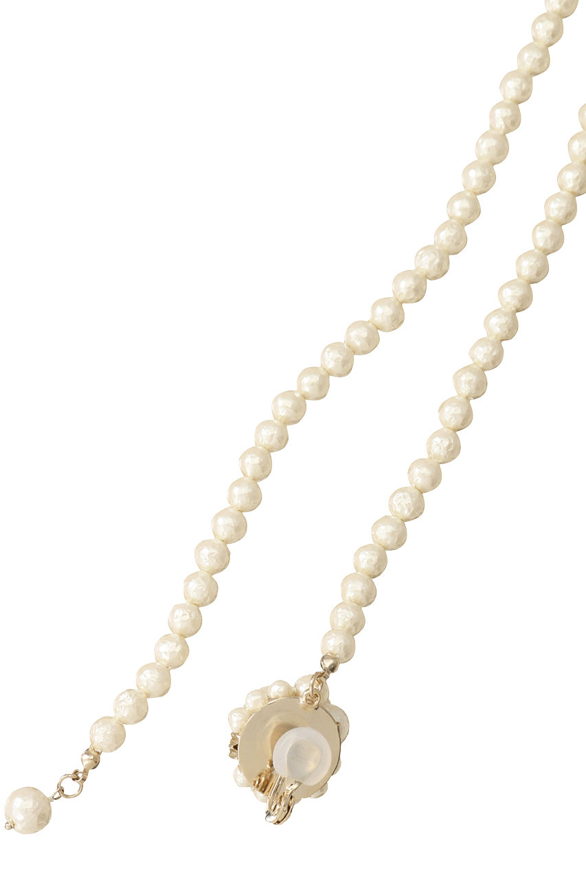 Allureville アルアバイル Loulou Willoughby コットンパールビジューラリエット オフホワイト の通販 Elleshop エル ショップ