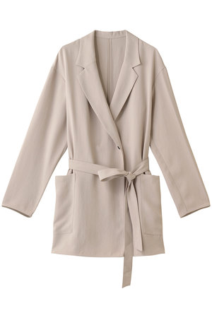 アルアバイル/allurevilleのアセテートツイルラップコート