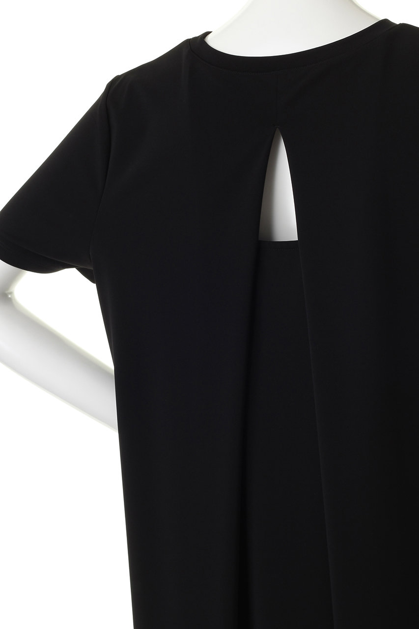 Allureville アルアバイル バックオープンワンピース ブラック の通販 Elleshop エル ショップ