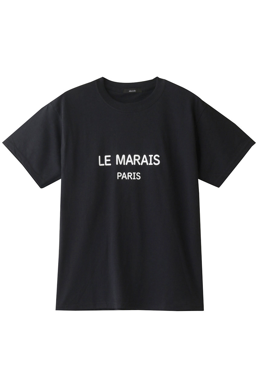 allureville アルアバイル MARAIS PARIS T ブラック