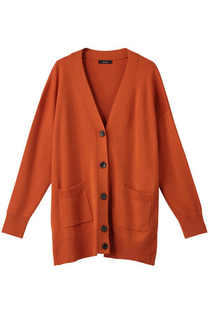 LANAスムースボクシーVカーディガン