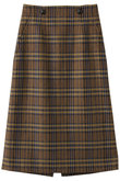 BALLIチェックAラインスカート
