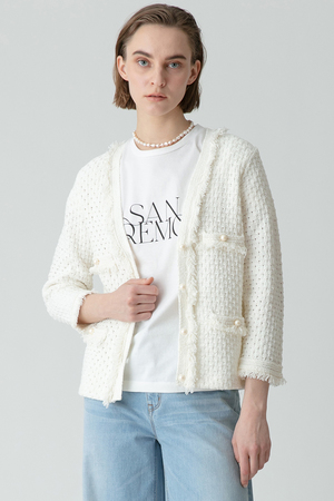 allureville｜アルアバイルのカーディガン（ニット）通販｜ELLE SHOP 