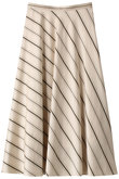 リオペルストライプバイヤススカート