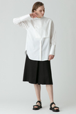 アシンメトリーラップシャツ