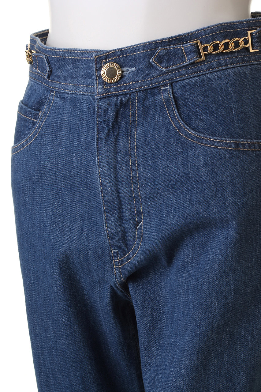 GITANO denim straight pants indigo blue GITANO denim straight pants indigo blue