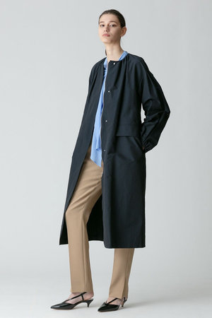 アルアバイル/allurevilleのCNクロスギャザーネックコート(110900/110903)