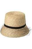 【Loulou Willoughby】チュールコンビバケットHAT