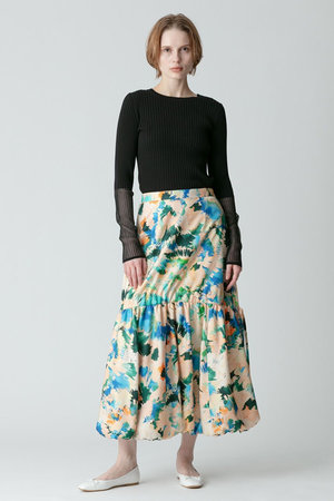 アルアバイル/allurevilleのスイサイフラワーキリカエバルーンスカート(110700/110703)