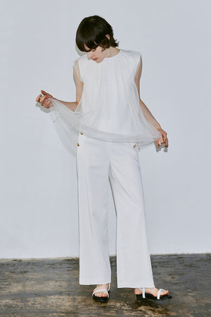 アルアバイル/allurevilleのデニムライクマリンパンツ(110600/110601)